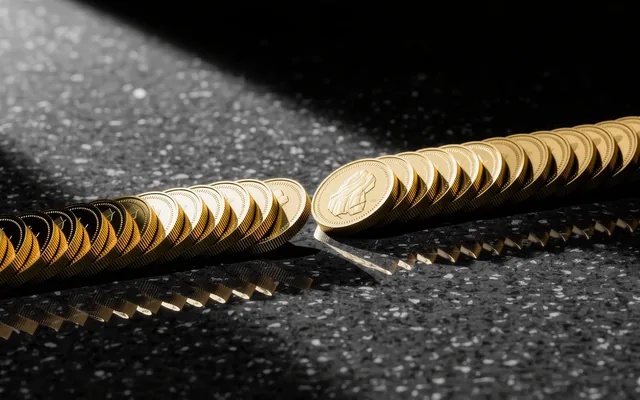 Erkennen von wertvollen Goldmünzen