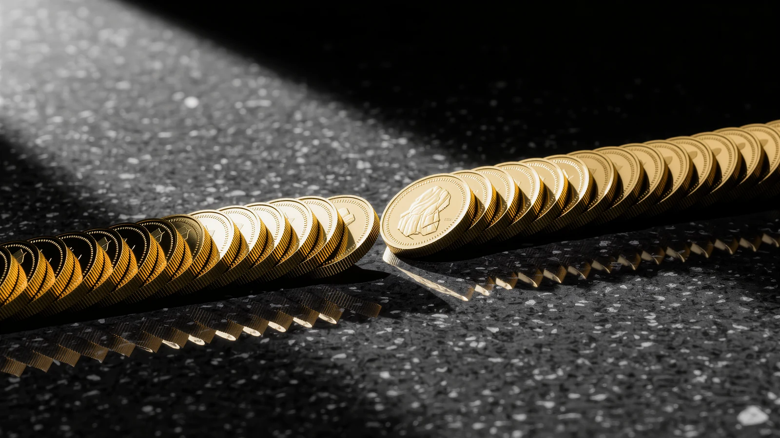 Erkennen von wertvollen Goldmünzen