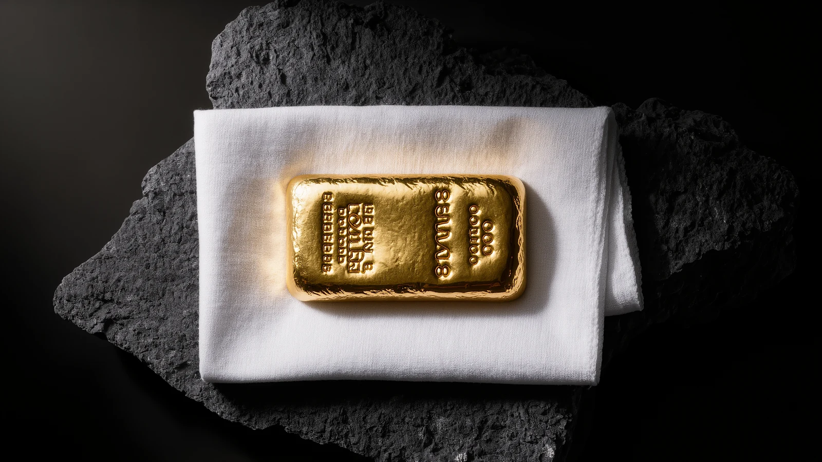 Goldbarren in globalen Finanzstrategien