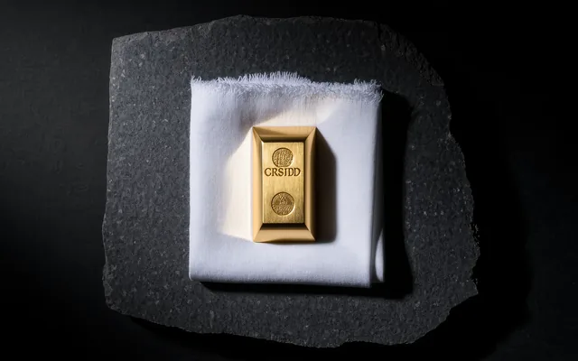 Goldbarren in der Mode: Luxus und Eleganz vereint