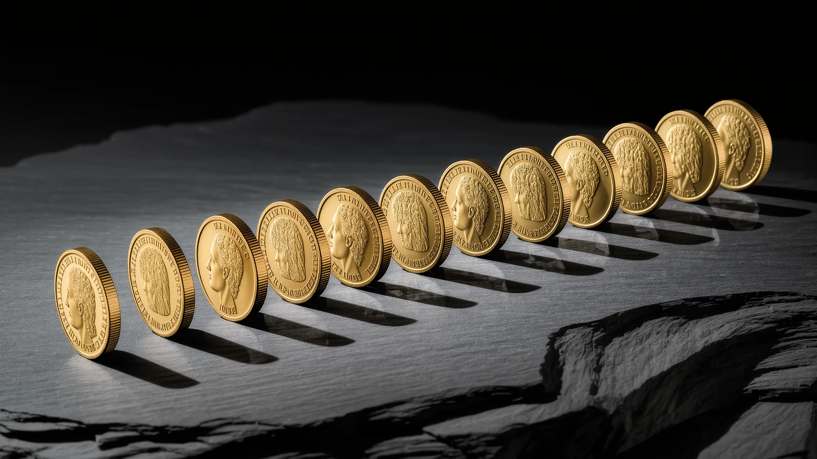 Sammlerstücke: Jahrgangsübergreifende Goldmünzen-Sets