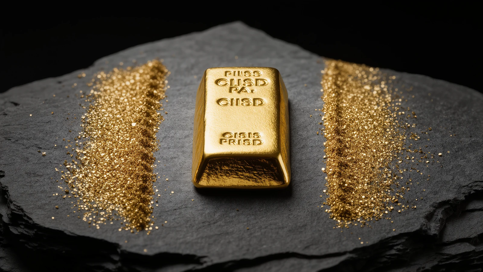 Unterschiede bei gegossenen und geprägten Goldbarren