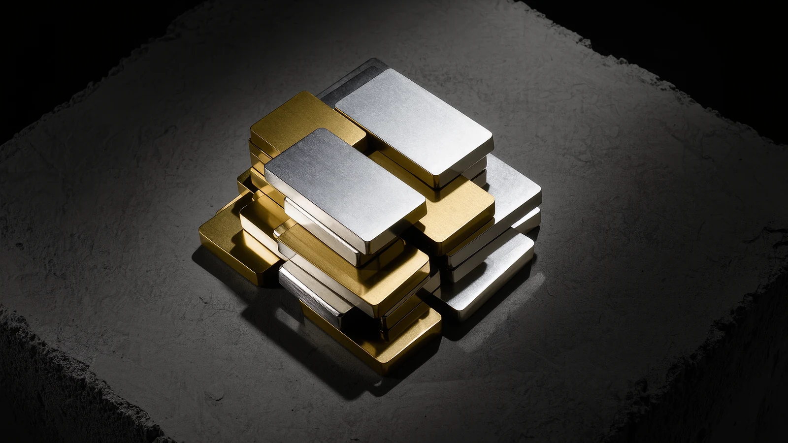 Vergleich von Palladium und Gold als Investition